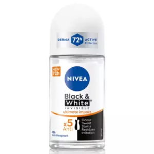 NIVEA BLACK&WHITE INVISIBLE ULTIMATEPROTECTDEOROLL-ON ANTIPERSPIRANTTI50ML