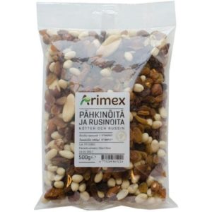 ARIMEX PÄHKINÄ & RUSINA 500G