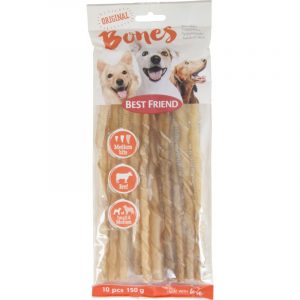 BEST FRIEND BONES ORIGINAL PURUTIKKU NATURAL 22 CM 10 KPL 150 G