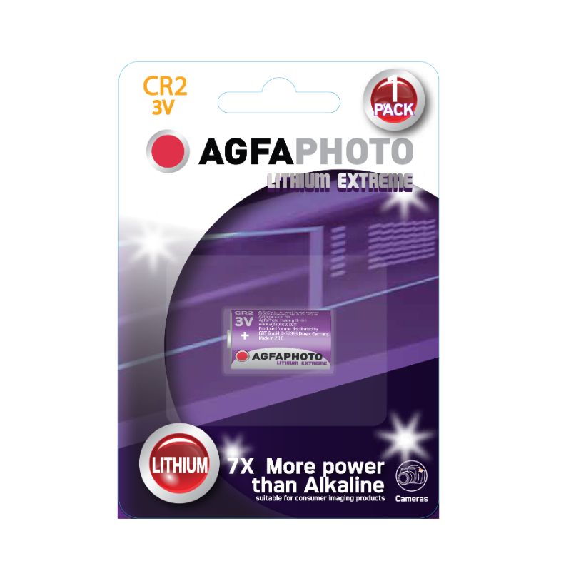 AGFAPHOTO CR123A 3V LITHIUM PARISTO