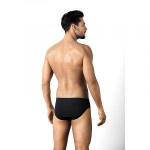 MEN´S BRIEFS FRIENDS KLASSISET ALUSHOUSUT 2 KPL / PKT BLACK-MUSTA