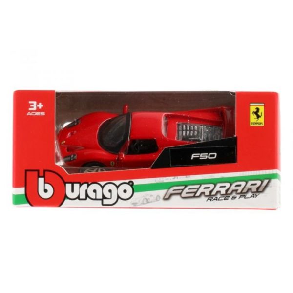 BBURAGO FERRARI FERRARI 1:64 METALLIPIKKUAUTO LAJITELMA