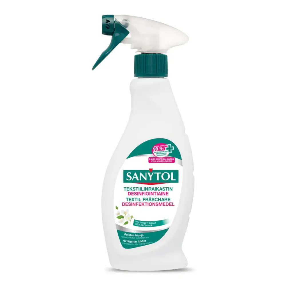 SANYTOL TEKSTIILIN RAIKASTIN 500ML DESIFIOINTIAINE