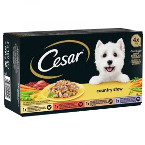 CESAR 4-PACK COUNTRY SELECTION KASTIKEESSA