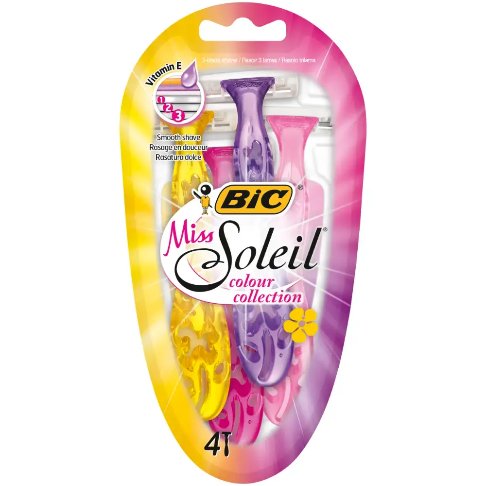 VARSITERÄ BIC MISS SOLEIL COLOUR COLLECTION4KPL