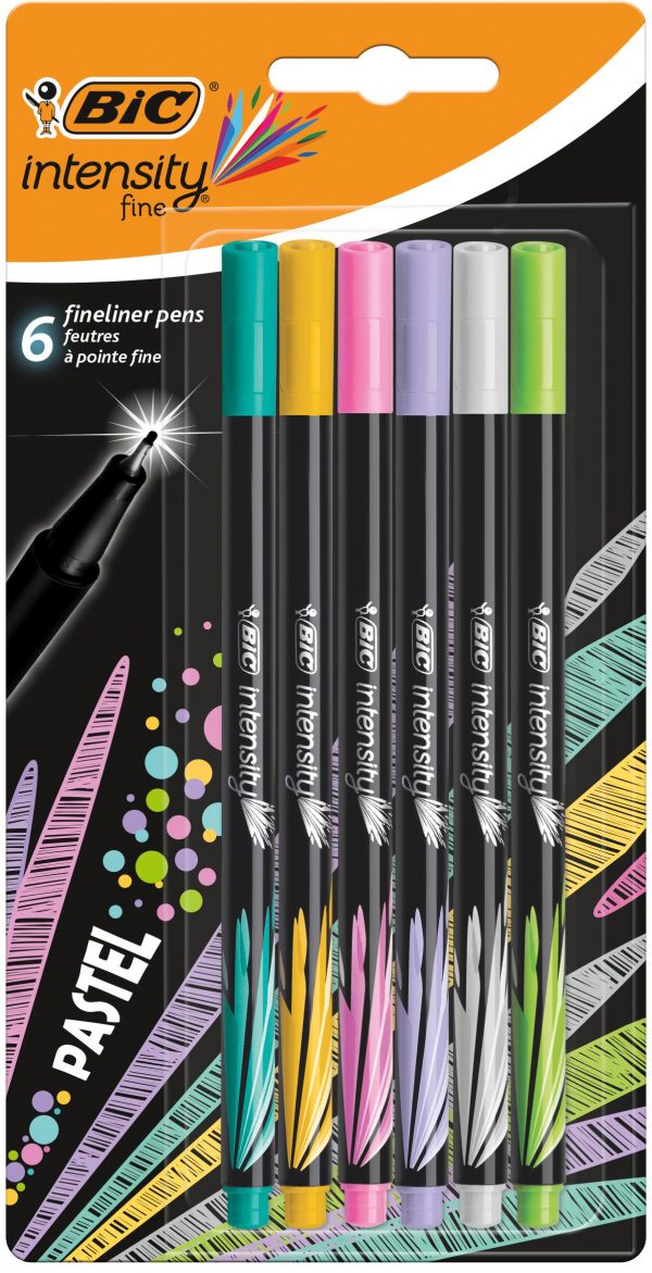 KUITUKÄRKIKYNÄT PASTEL 6 KPL