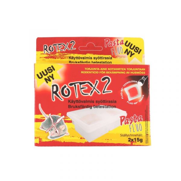 ROTEX 2 HIIRENMYRKKY SYÖTTIRASIA 2X15 G