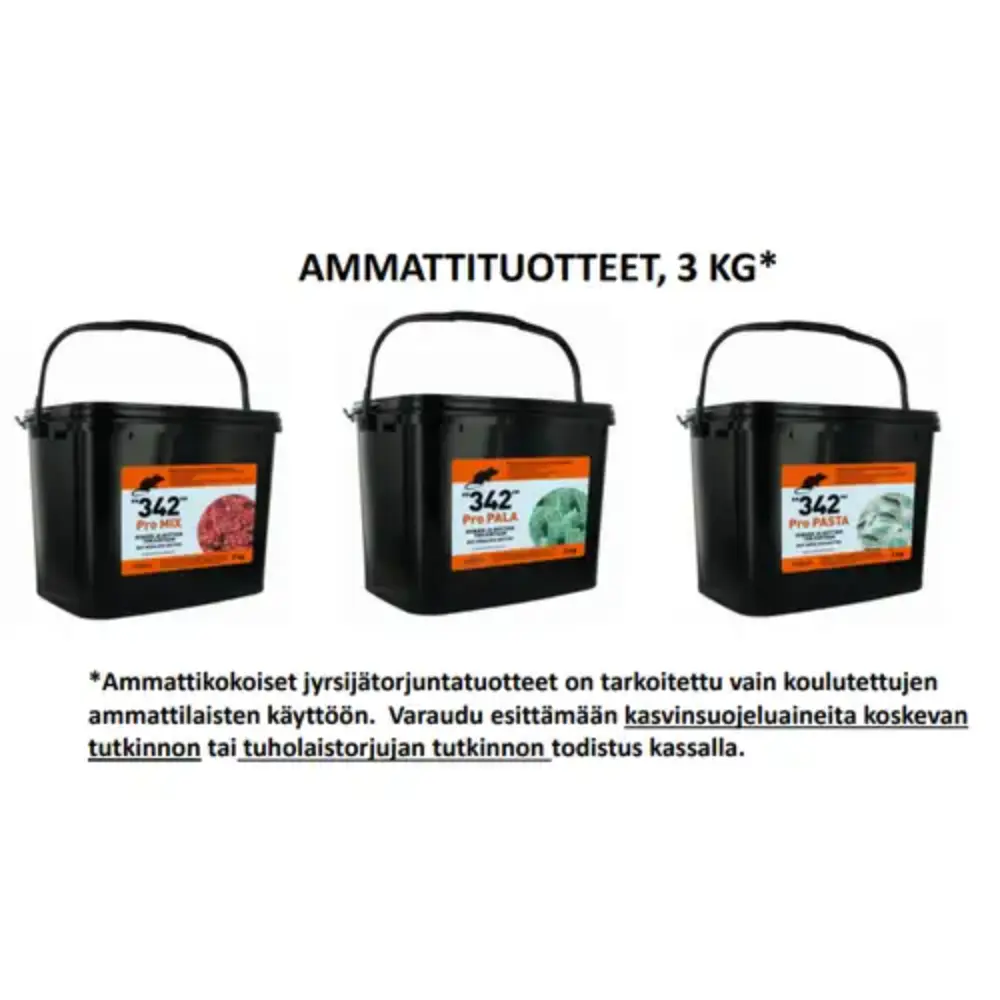 342 PRO MIX TUHOLAISMYRKKY 3KG