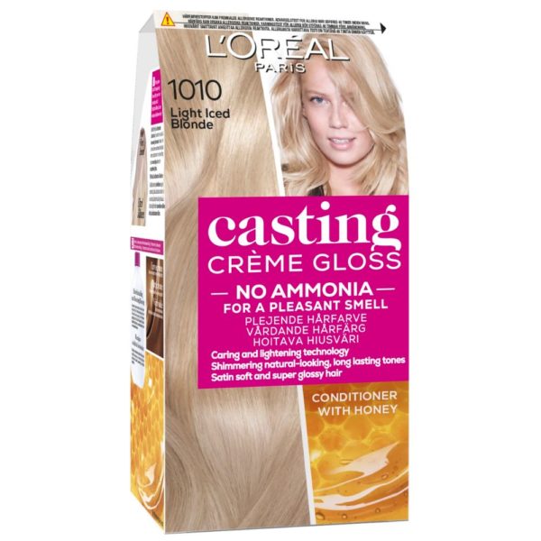CASTING CRéME GLOSS 1010 LIGHT ICED BLONDE KEVYTVÄRI - Keskisen Kauppa