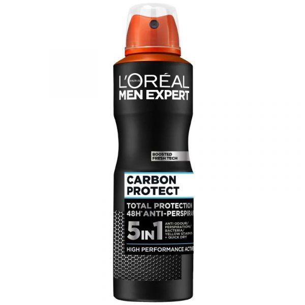 LOREAL MEN DEOSPRAY CARBON PROTECT 150ML