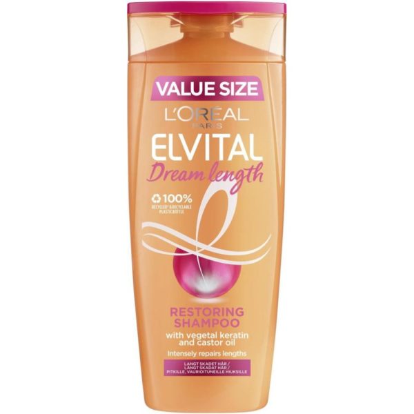 ELVITAL 400ML DREAM LENGTH RESTORING SHAMPOO