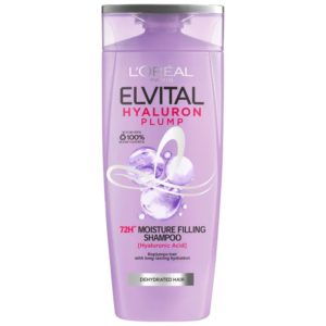 ELVITAL 250ML HYALURON PLUMP SHAMPOO KOSTEUTTA KAIPAAVILLE HIUKSILLE