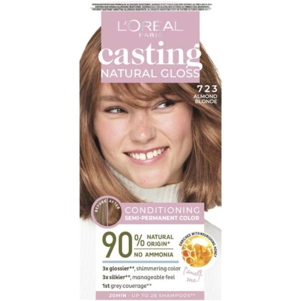 CASTING NATURAL GLOSS 723 BLONDE AMANDE KEVYTVÄRI 1KPL