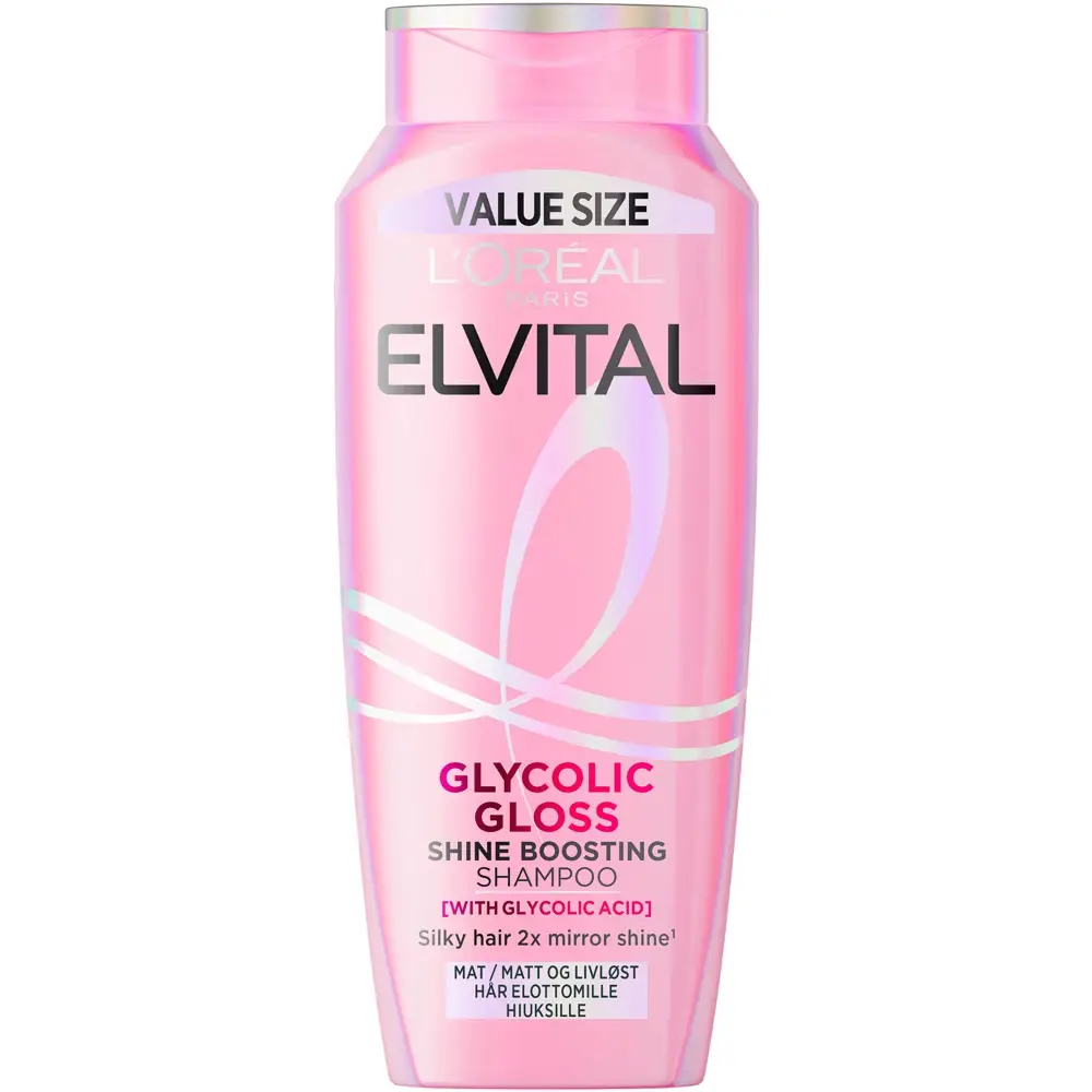ELVITAL GLYCOLIC GLOSS SHAMPOO 400ML