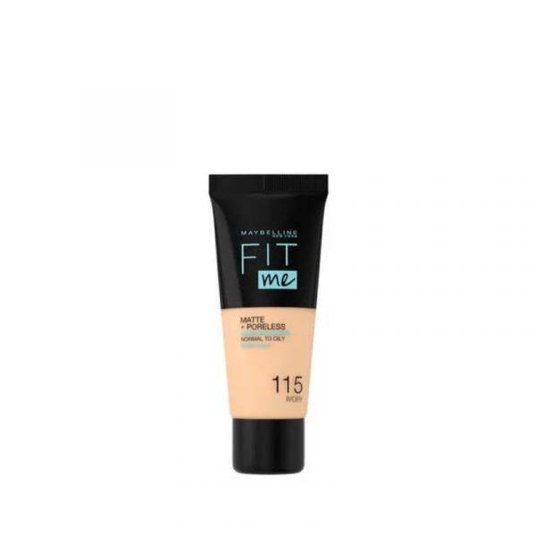 FIT ME MATTE+PORELESS MEIKKIVOIDE 115 IVORY 30 ML