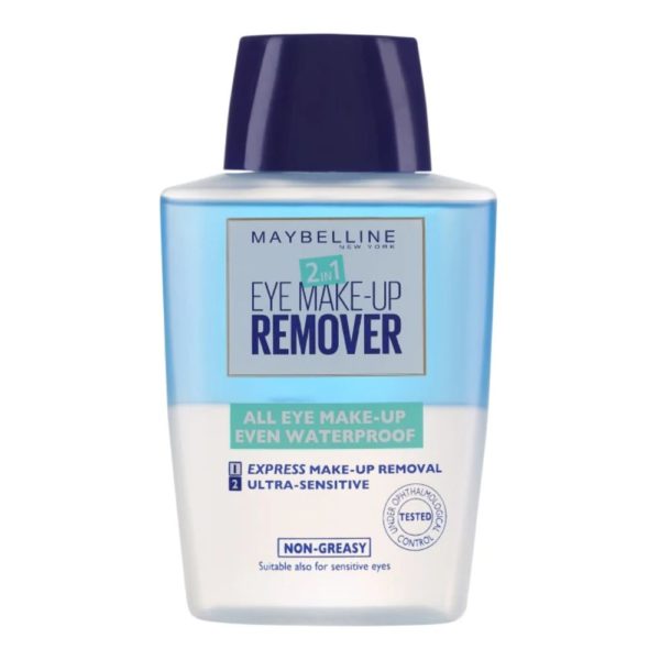 2IN1 EYE MAKE-UP REMOVER SILMÄMEIKINPOISTOAINE