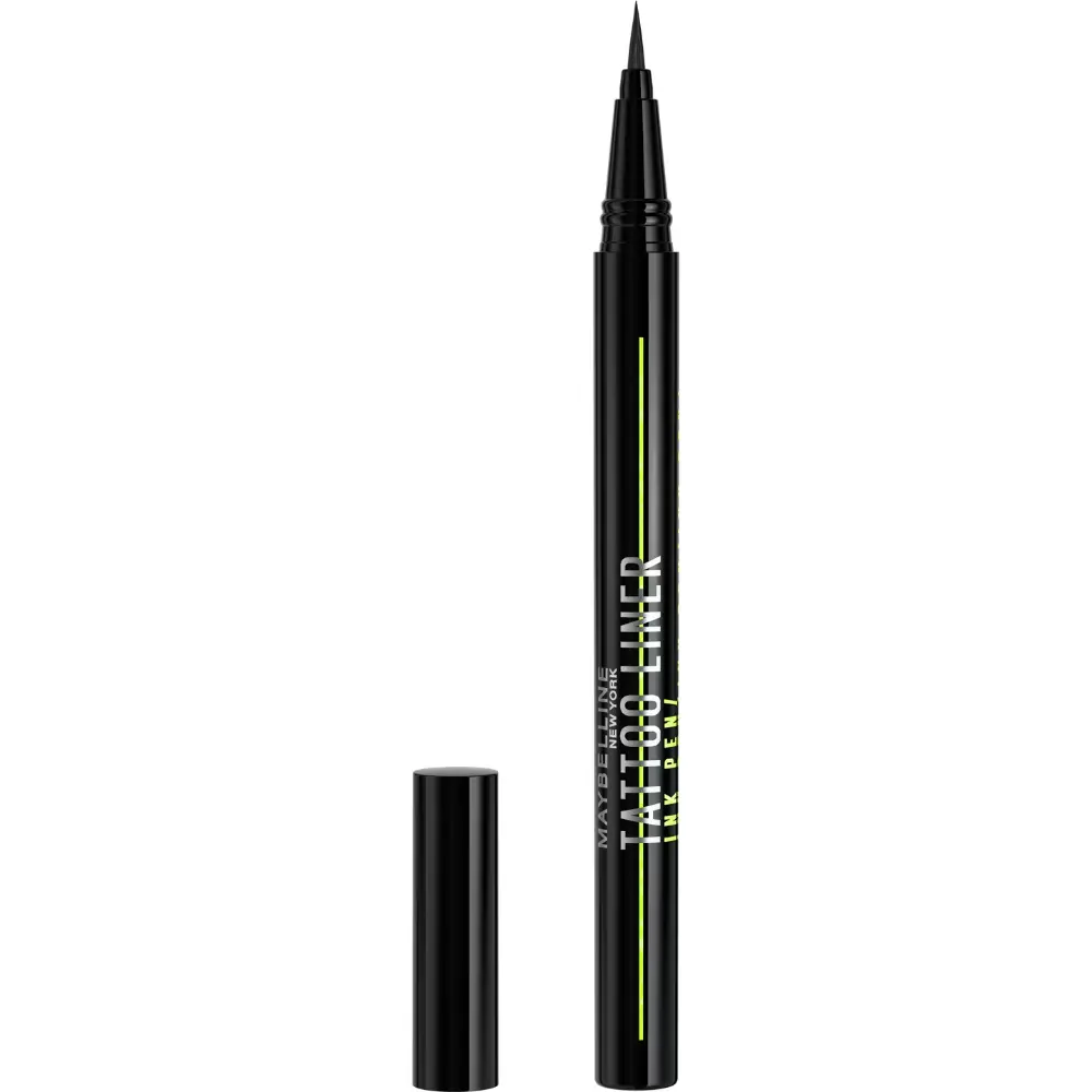 MAYBELLINE TATTOO LINERINKPEN NESTEMÄINEN SILMÄNRAJAUSVÄRI881 MATTEBLACK
