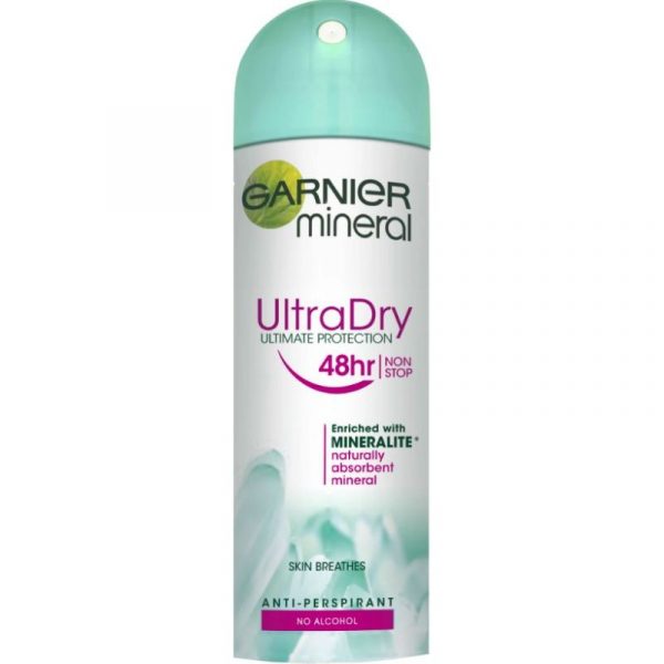 GARNIER MINERAL ULTRA DRY SPRAY 150ML