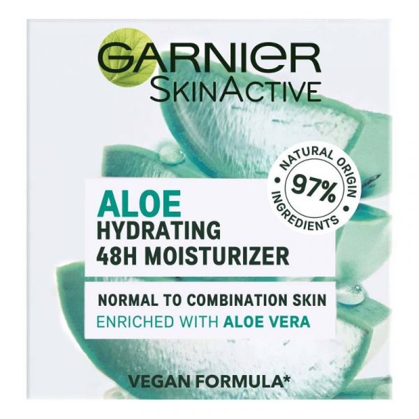 SKIN ACTIVE BOTANICAL ALOE VERA KOSTEUTTAVA PÄIVÄVOIDE 50 ML