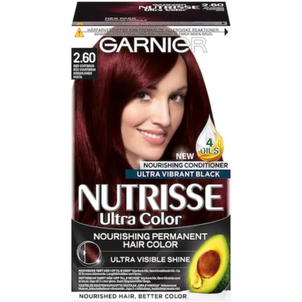 NUTRISSE 2.60 ULTRA COLOR KIRSIKKAINEN MUSTA
