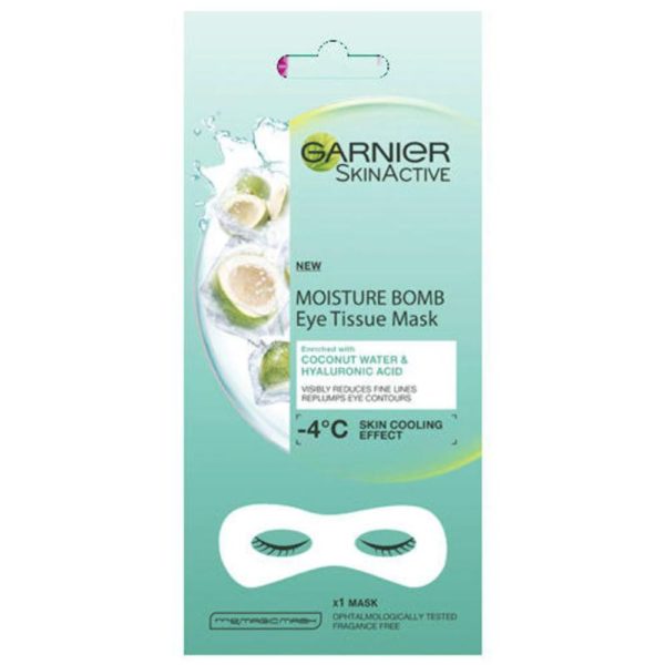 SKINACTIVE MOISTURE BOMB EYE TISSUE MASK