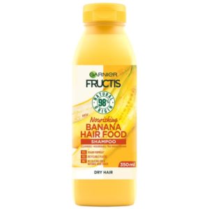 Fructis on luonut vaahtoavan shampoon, jonka koostumuksesta 98% on luonnollista alkuperää. Se puhdistaa hellävaraisesti ja ravitsee nälkäisiä hiuksiasi niitä latistamatta!