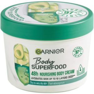 GARNIER BODY SUPERFOOD AVOCADO VARTALOVOIDE KUIVALLE IHOLLE 380ML