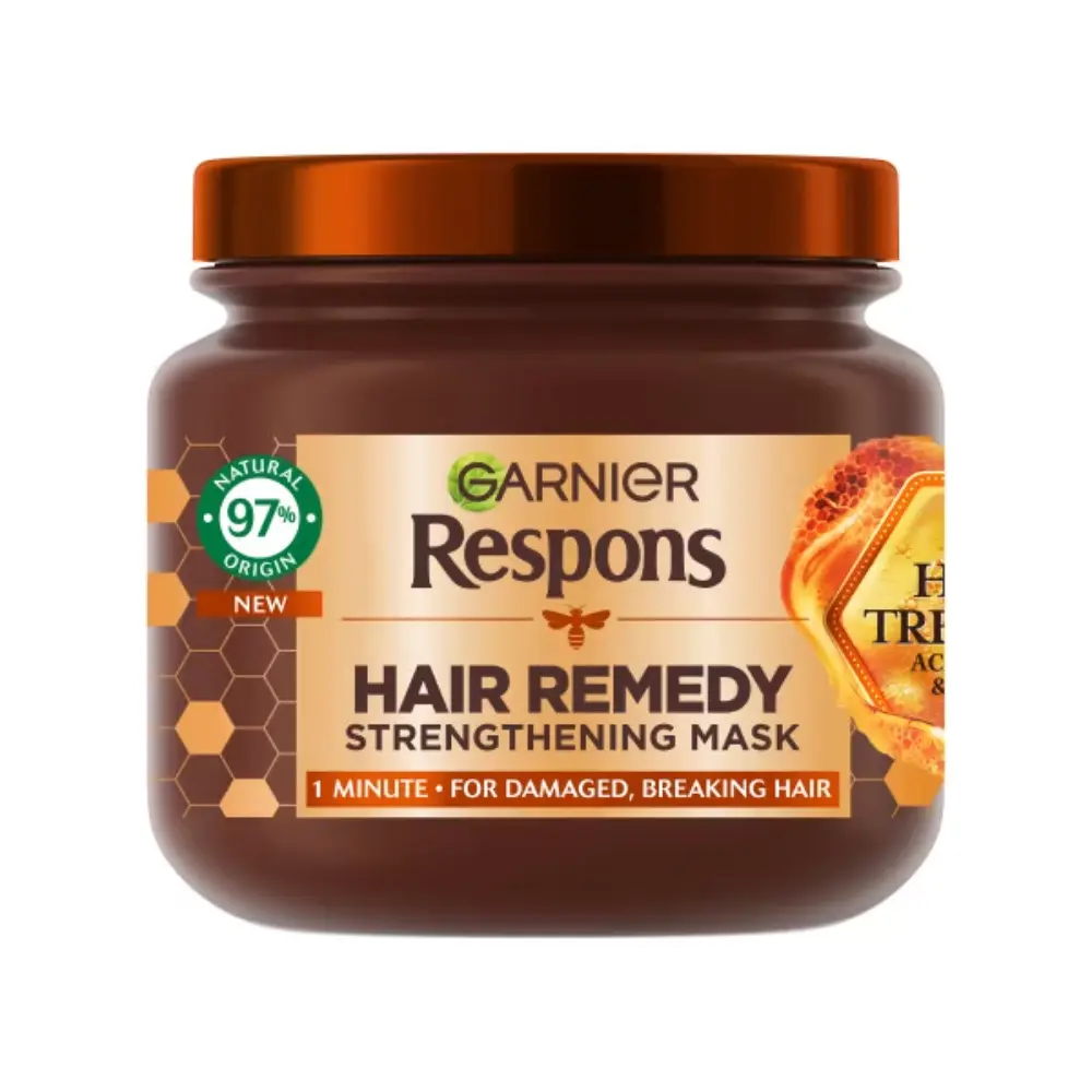 GARNIER RESPONS HIUSNAAMIO 340ML VAURIOITUNEILLE HIUKSILLE