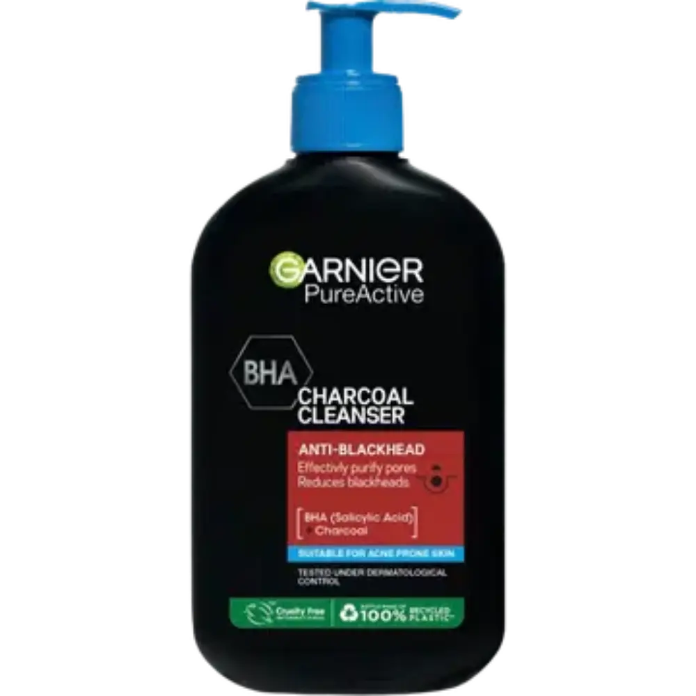 GARNIER PUREACTIVE CHARCOAL PUHDISTUSGEELI 250ML
