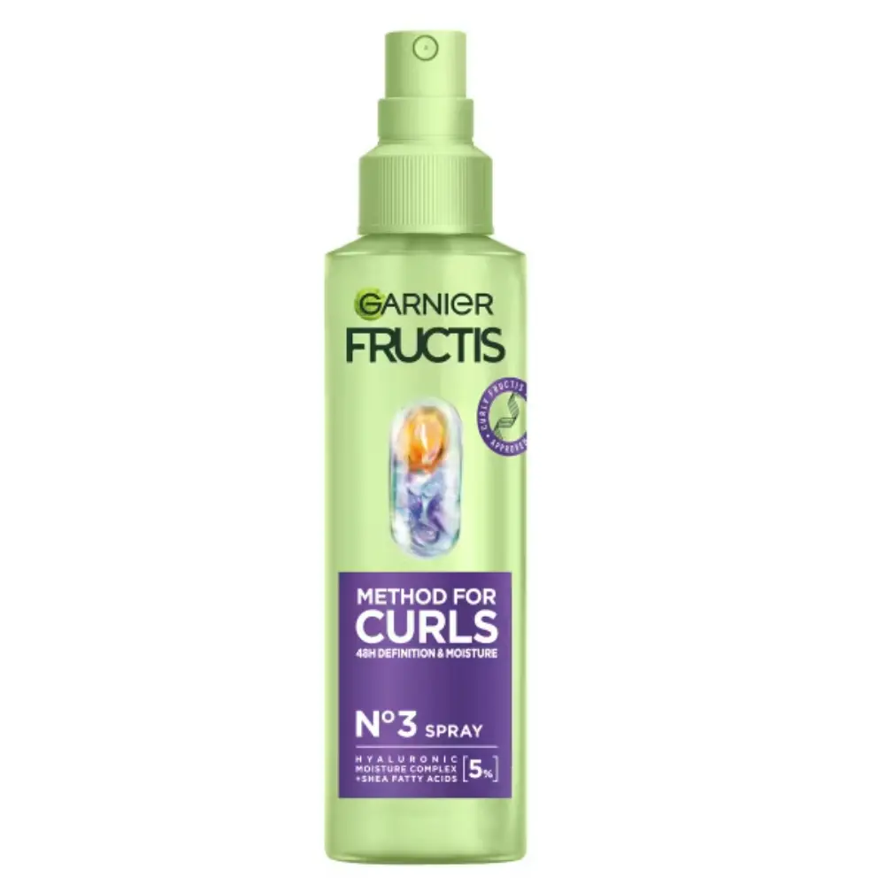 Garnier Fructis150ml MethodforCurls jätettävä suihke kihartuvillehiuksille