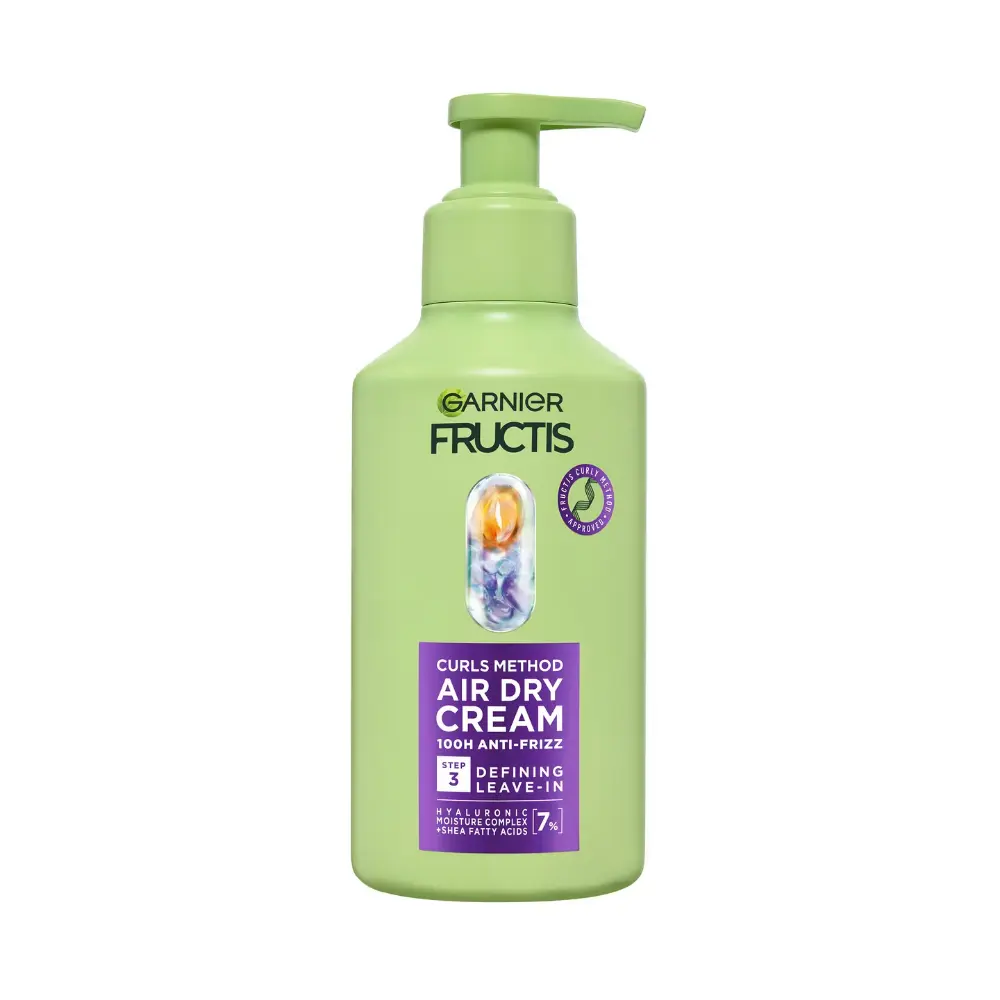 GARNIER FRUCTIS FOR CURLS AIR DRY CREAM HIUKSIIN JÄTETTÄVÄ HOITOVOIDE 260ML