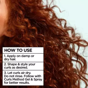 GARNIER FRUCTIS FOR CURLS AIR DRY CREAM HIUKSIIN JÄTETTÄVÄ HOITOVOIDE 260ML