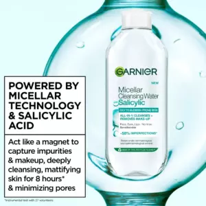 GARNIER MICELLAR SALISYLIC ACID MISELLIVESI 400ML