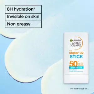 Garnier AmbreSolaireSuper UV aurinkosuojapuikko SPF50 normaalilleiholle18ml