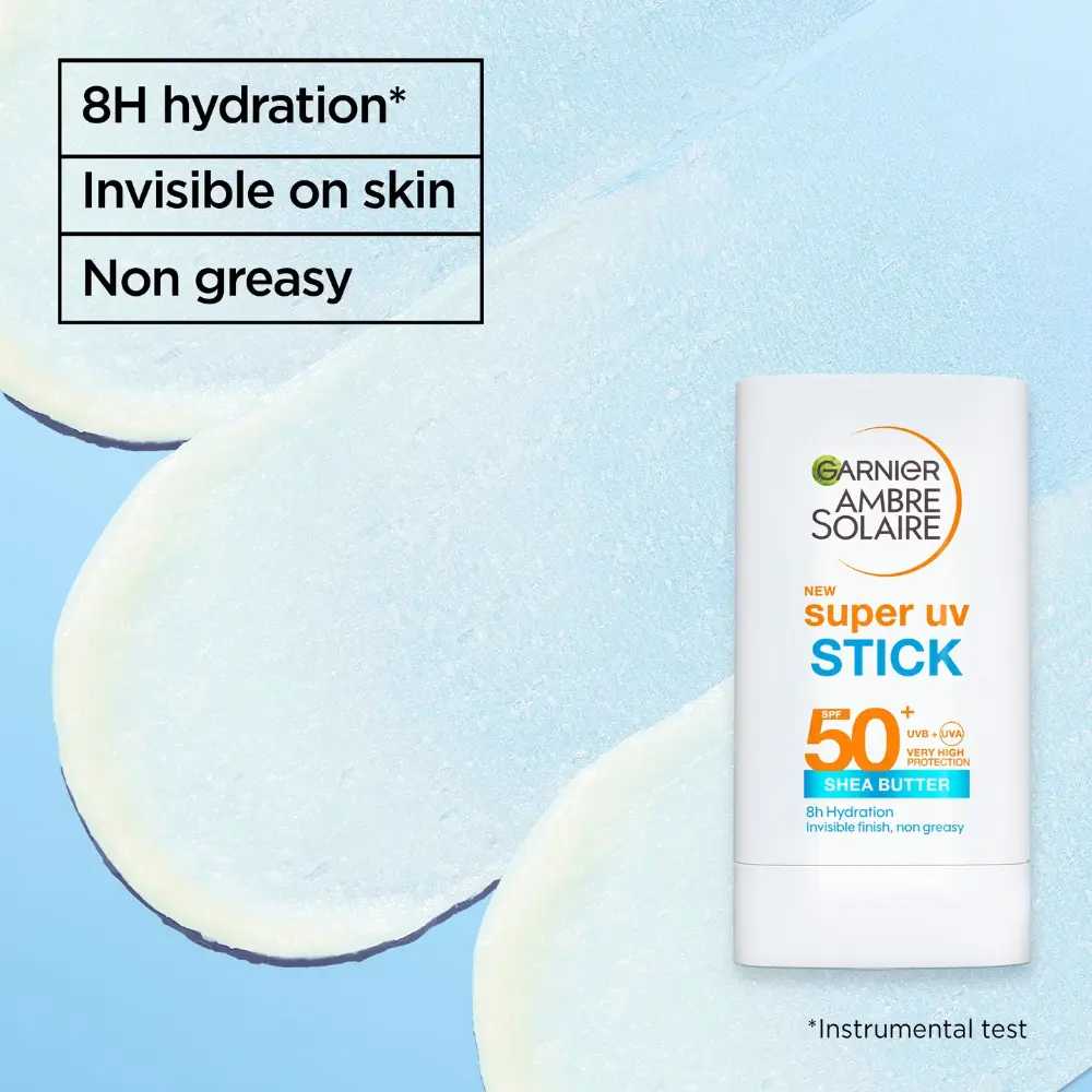 Garnier AmbreSolaireSuper UV aurinkosuojapuikko SPF50 normaalilleiholle18ml