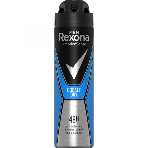 REXONA MEN COBALT DRY ANTIPERSPIRANTTI SPRAY 150 ML