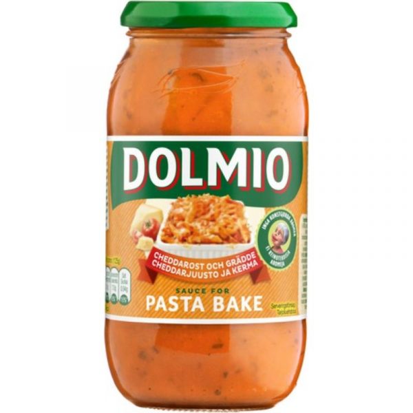 DOLMIO PASTA BAKE CHEDDARJUUSTO JA KERMA