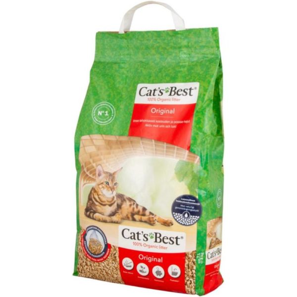 CATS BEST ORIGINAL 7L/3KG PAAKKUUNTUVA HIEKKA