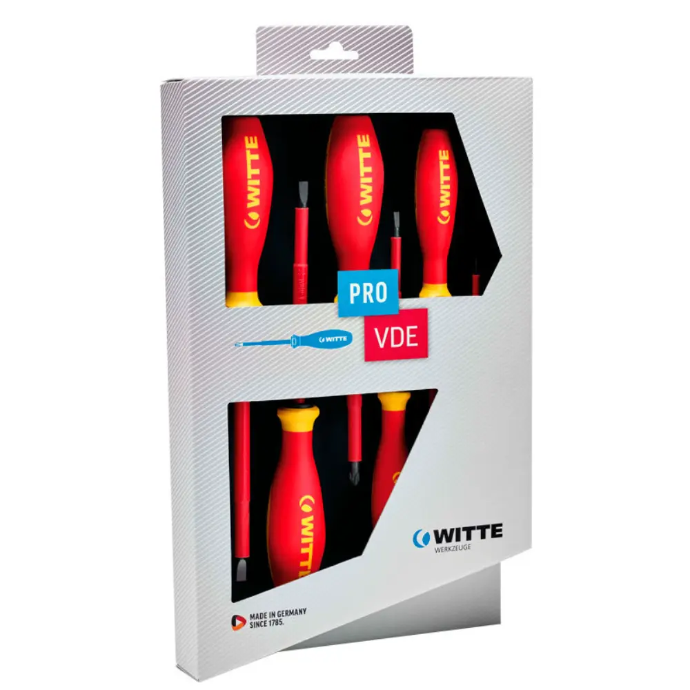 WITTE RUUVIMEISSELISARJA 6-OS VDE 1000V