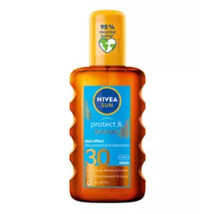 NIVEA SUN 200ML SK30 AURINKOSUOJAÖLJY PROTECT&BRONZE