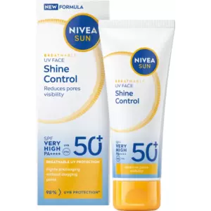 NIVEA SUN UV FACESHINE CONTROL SK5O+AURINKOVOIDE40ML