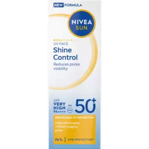 NIVEA SUN UV FACESHINE CONTROL SK5O+AURINKOVOIDE40ML