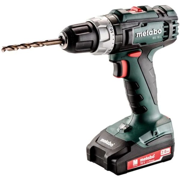 METABO AKKUPORAKONE BS 18 L 2X2,0AH