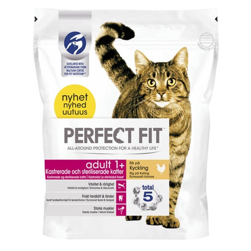 KISSANRUOKA PERFECT FIT 750G ADULT STERILE KANA