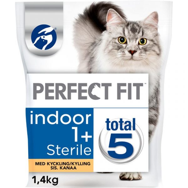 KISSANRUOKA PERFECT FIT 1,4KG INDOOR STERILE