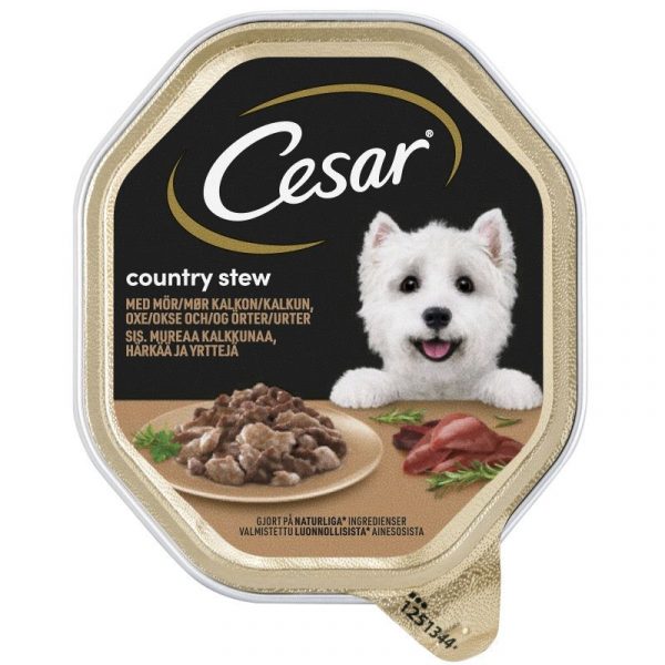 CESAR COUNTRY HÄRKÄ&KALKKUNA 150G