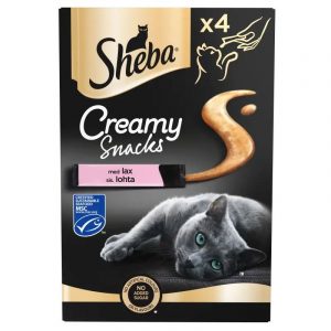 SHEBA CREAMY SNACKS LOHI 4X12G