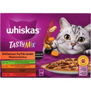 WHISKAS MAALAISSEKOITUS KASTIKKEESSA 12X85G