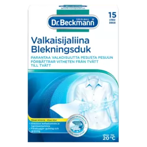 DR BECKMANN VALKAISIJALIINA 15KPL/PAKKAUS