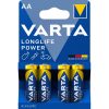 ALKALIPARISTO VARTA LONG LIFE POWER AA 4KPL